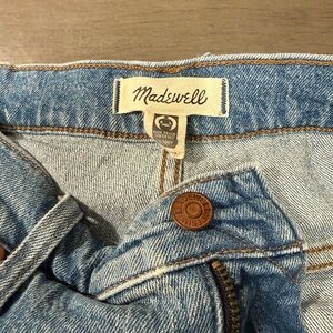 Madewell Women Light Wash Blue Denim Jeans